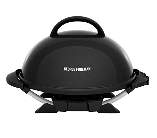 George Foreman Electric Patio Grill, 15 Servings, Black
